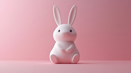 3D model rabbit