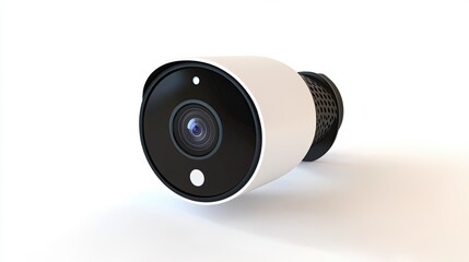 Security tool isolated on clear backdrop close shot