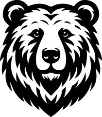 Fototapeta premium Adventurous Bear Vector Logos - Embody the Spirit of Exploration
