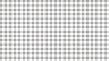 Simple gingham pattern with gray and white checks. This pattern is perfect for use as a background, fabric design, or for any other creative project.
