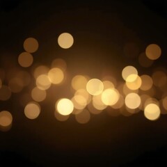 Abstract Christmas and New year golden light blurred bokeh background, Christmas and New year Day concept. Abstract wallpaper in poster, brochure and web banner