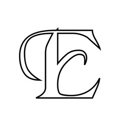 Tracing Line Alphabet