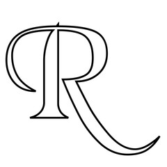 Tracing Line Alphabet