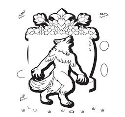 Halloween coloring book