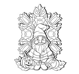 Halloween coloring book