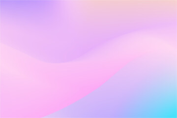 Smooth blend gradient soft color abstract background for presentation