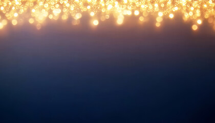 Obraz premium Bright bokeh lights on a dark background, creating a festive and magical atmosphere. Perfect for holiday backgrounds and celebrations.
