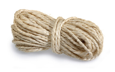 Solid twine ball