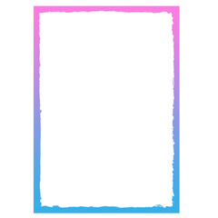 Gradient Grunge Border Frame