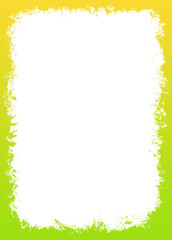 Gradient Grunge Border Frame