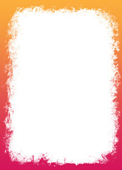 Gradient Grunge Border Frame