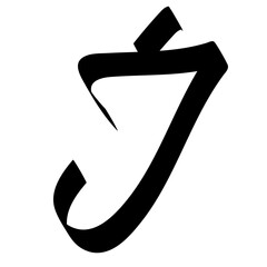 Graffiti tag alphabets