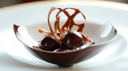 Gourmet Chocolate Dessert