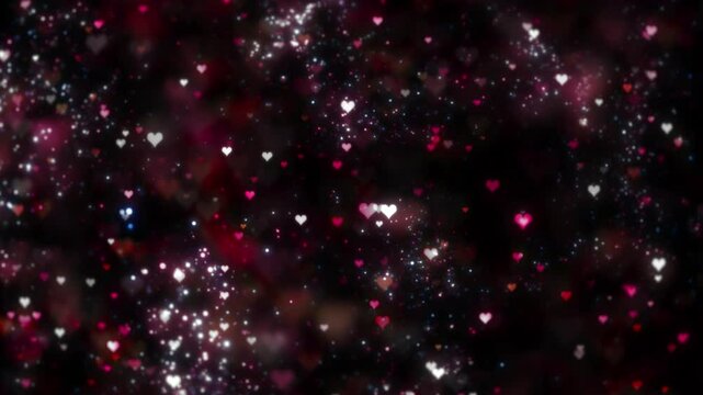 Particle Heart Up 01 Loop HD