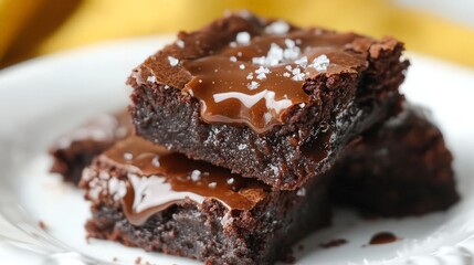Salted Caramel Brownies