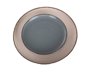 ceramic plates in studio