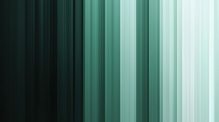 Obraz premium Abstract green gradient lines create calming and serene atmosphere, evoking feelings of tranquility and peace. 