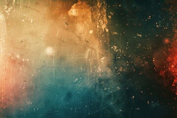 Obraz premium Abstract film texture background with grain, dust and light leaks