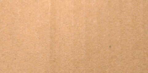 Craft brown paper texture surface macro close up view. Beige color clean paper surface. Vector illustration.