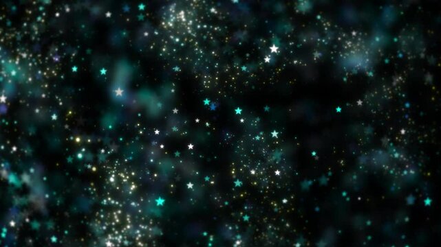 Particle Star Up 01 Loop HD