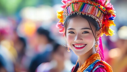 Kadayawan Festival, traditional dancers perform cultural dances in beautiful costumes