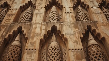 A detailed shot of the Great Mosque