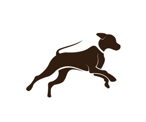 dog logo vector