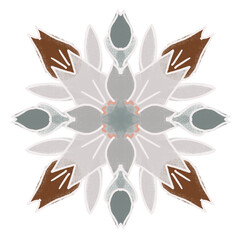 Cute flower illustration design