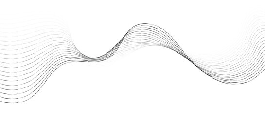 Technology abstract background with dot and particles vector illustration.