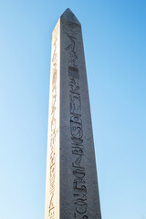 The Obelisk of Theodosius in hippodrome, sultanahmet square istanbul