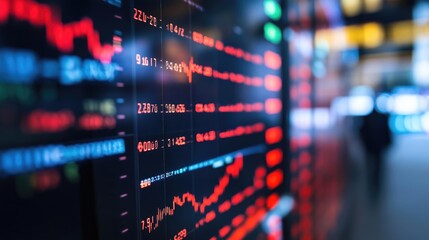 Fototapeta premium Long-term strategies help to mitigate short-term market volatility, as holding investments for extended periods typically smooths out the impact of market fluctuations 