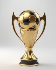 Fototapeta premium football trophy