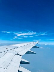 view from airplane window