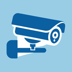 Security camera icon stock illustration