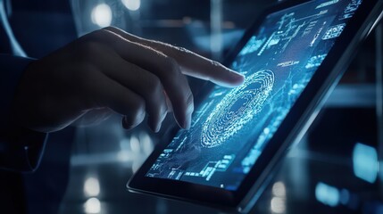Explore the role of biometric security systems in safeguarding data