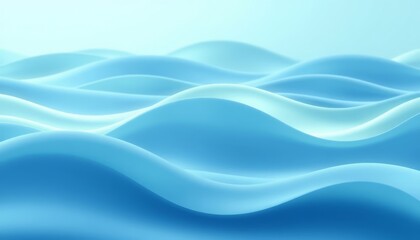 Fototapeta premium Serene Undulating Curves in Calming Hues