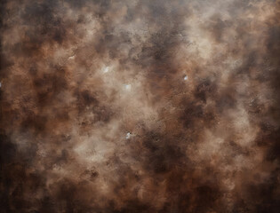 Fototapeta premium A mottled brown texture with darker shades and slight variations, similar to old leather