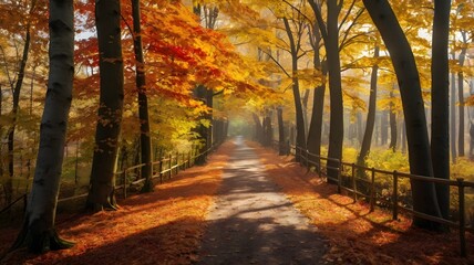 autumn in the forest