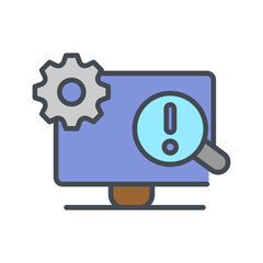 Troubleshooting Vector Icon