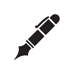 pen silhouettes , pen vector , pen icon