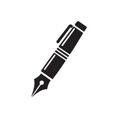 pen silhouettes , pen vector , pen icon