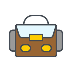 Photography Bag Vector Icon