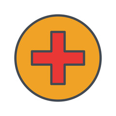 Obraz premium Add Vector Icon