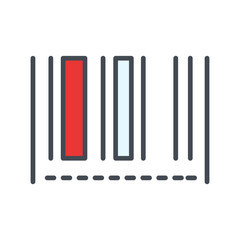 Barcode Stock Vector Icon