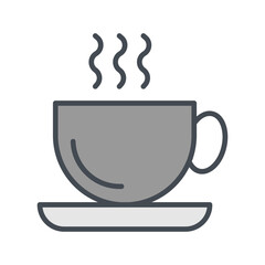 Hot Coffee Vector Icon