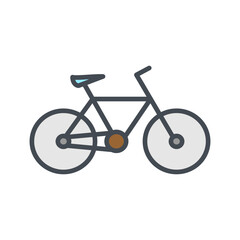 Fototapeta premium Bike Ride Vector Icon