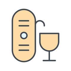 Wine Aerator Vector Icon