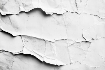 Obraz premium Abstract Texture of White Cracked Paper