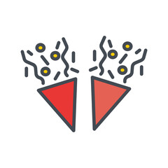 Festive Celebration Vector Icon