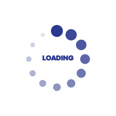 loading icon vector. Bar progres for web design. interface app.